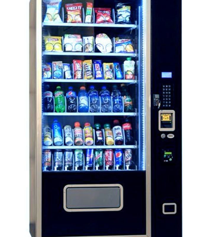 Glass Front Snack and Soda Vending Machine